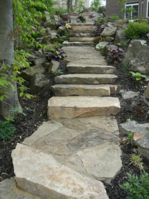 stone pathways landscaping