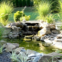 landscaping waterfalls evansville IN