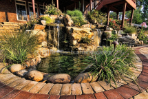 waterfall landscaping design