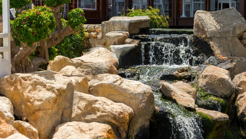 landscaping waterfall evansville and Newburgh Indiana